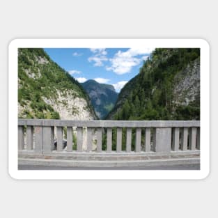 Friulian Dolomites with Foreground Barrier Sticker